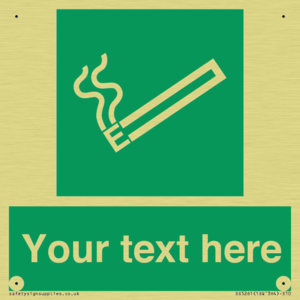 Custom E-Cigarettes/Vaping Permited Sign